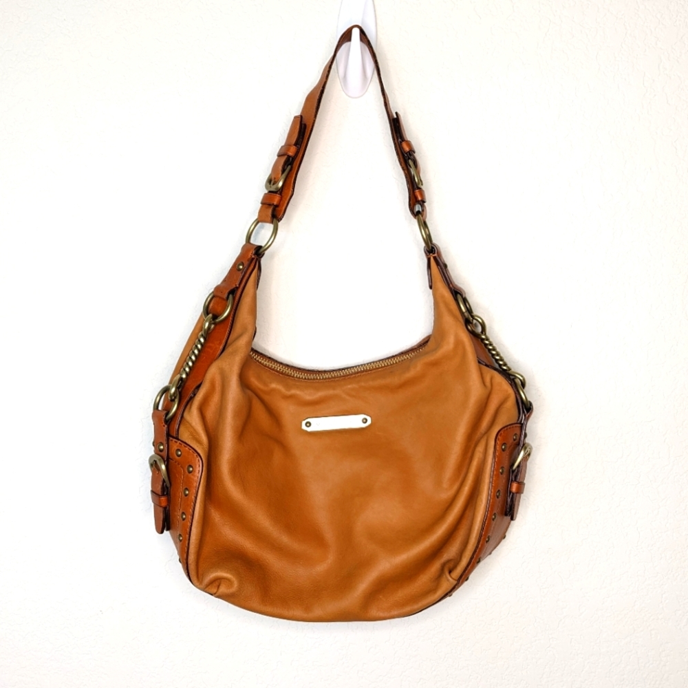 Michael Kors Tan Hobo Shoulder Bag
